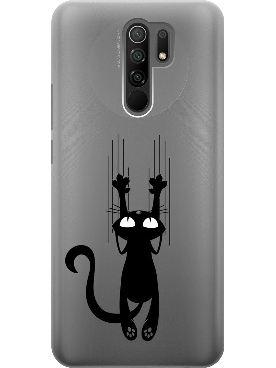 Силиконовый чехол на Xiaomi Redmi 9 с принтом "Кошечка царапка" прозрачный, Прозрачный;черный, 723276771
Силиконовый чехол на Xiaomi Redmi 9 с принтом "Кошечка царапка" прозрачный, Прозрачный;черный, 723276771