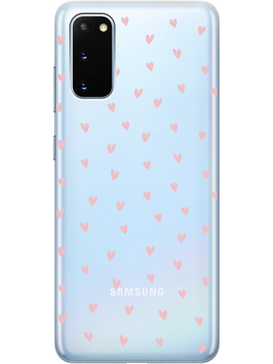 Силиконовый чехол на Samsung Galaxy S20 с принтом "Розовые сердечки" прозрачный, Прозрачный;розовый, 722629591
Силиконовый чехол на Samsung Galaxy S20 с принтом "Розовые сердечки" прозрачный, Прозрачный;розовый, 722629591