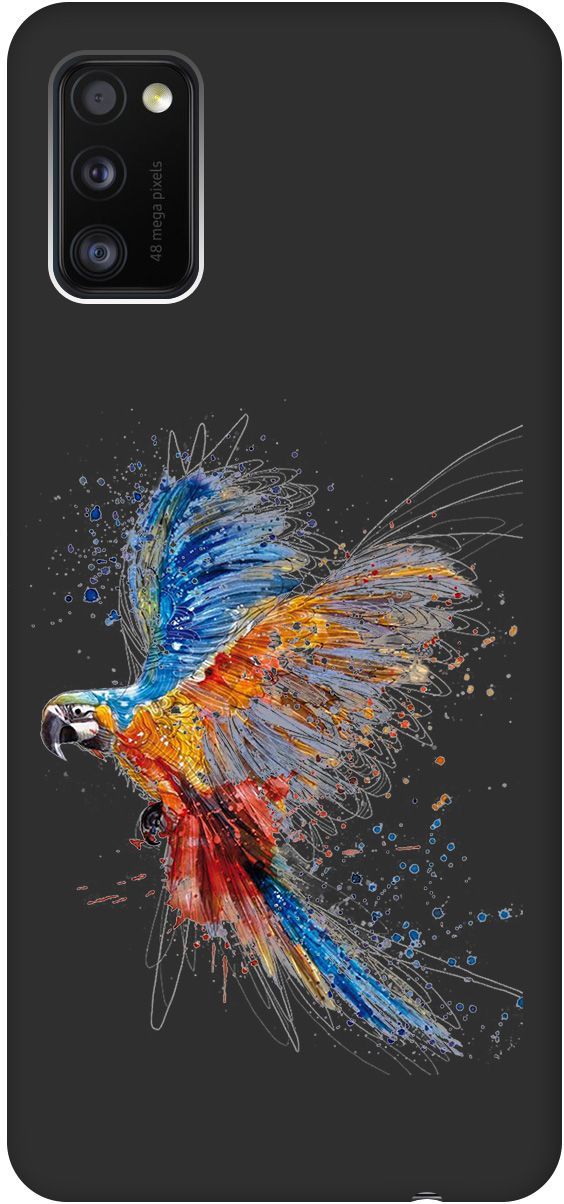 Матовый чехол на Samsung Galaxy A41 с принтом "Colorful Parrot" черный, Черный;красный, 0
Матовый чехол на Samsung Galaxy A41 с принтом "Colorful Parrot" черный, Черный;красный, 0