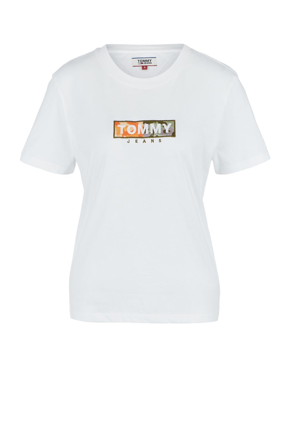 Футболка женская Tommy Jeans DW0DW08054 YBR white белая L INT, Белый, DW0DW08054 YBR white 
Футболка женская Tommy Jeans DW0DW08054 YBR white белая L INT, Белый, DW0DW08054 YBR white
