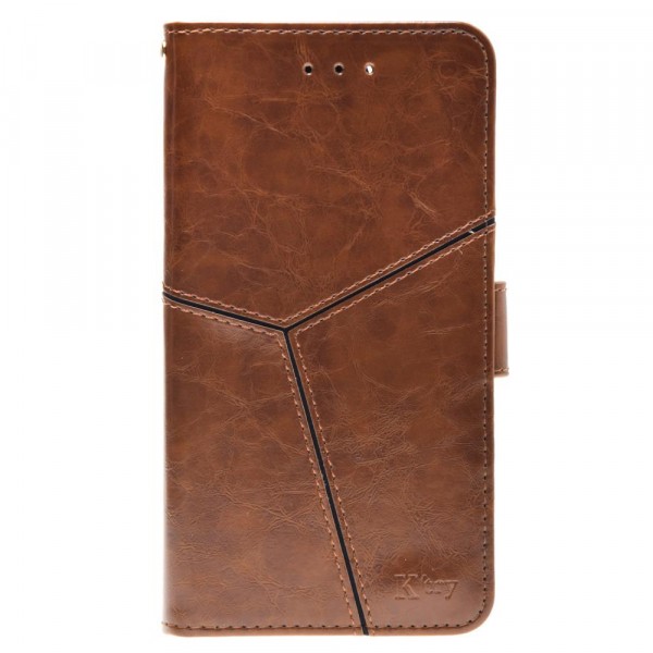 фото Кожаный чехол-книжка ktry с магнитной застежкой для huawei mate 10 pro brown epik
