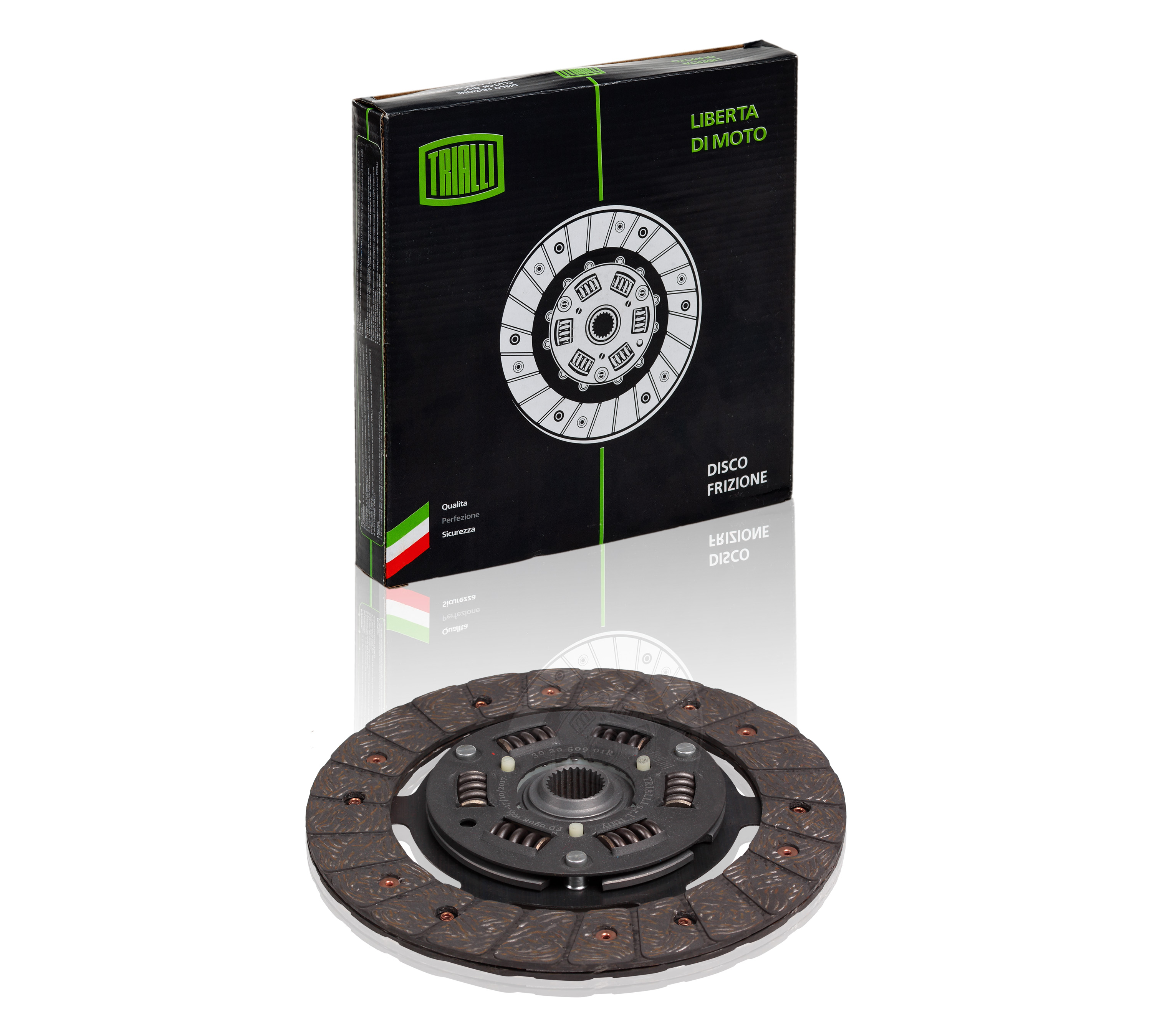 фото Диск сцепления ведомый lada largus (12-)/renault logan (04-) trialli fd 0908