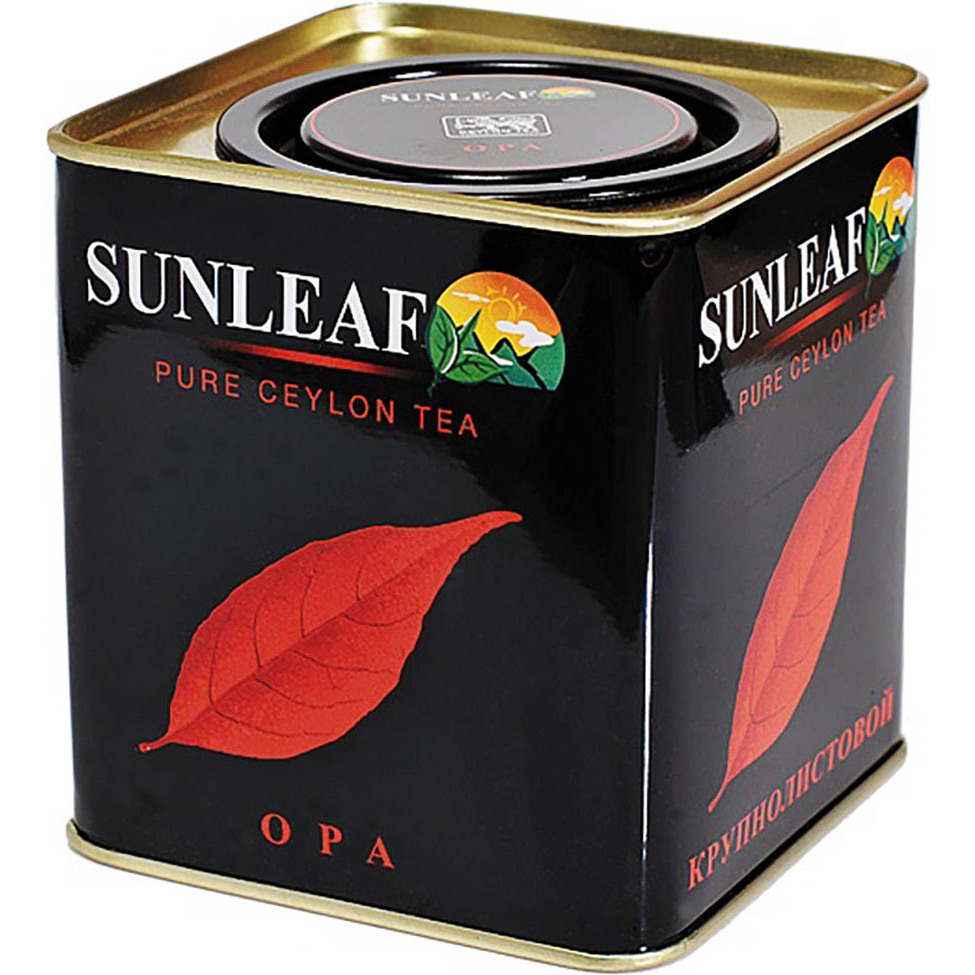 Чай Sunleaf Оранж Opa, чёрный крупнолистовой, 150 гр 
Чай Sunleaf Оранж Opa, чёрный крупнолистовой, 150 гр