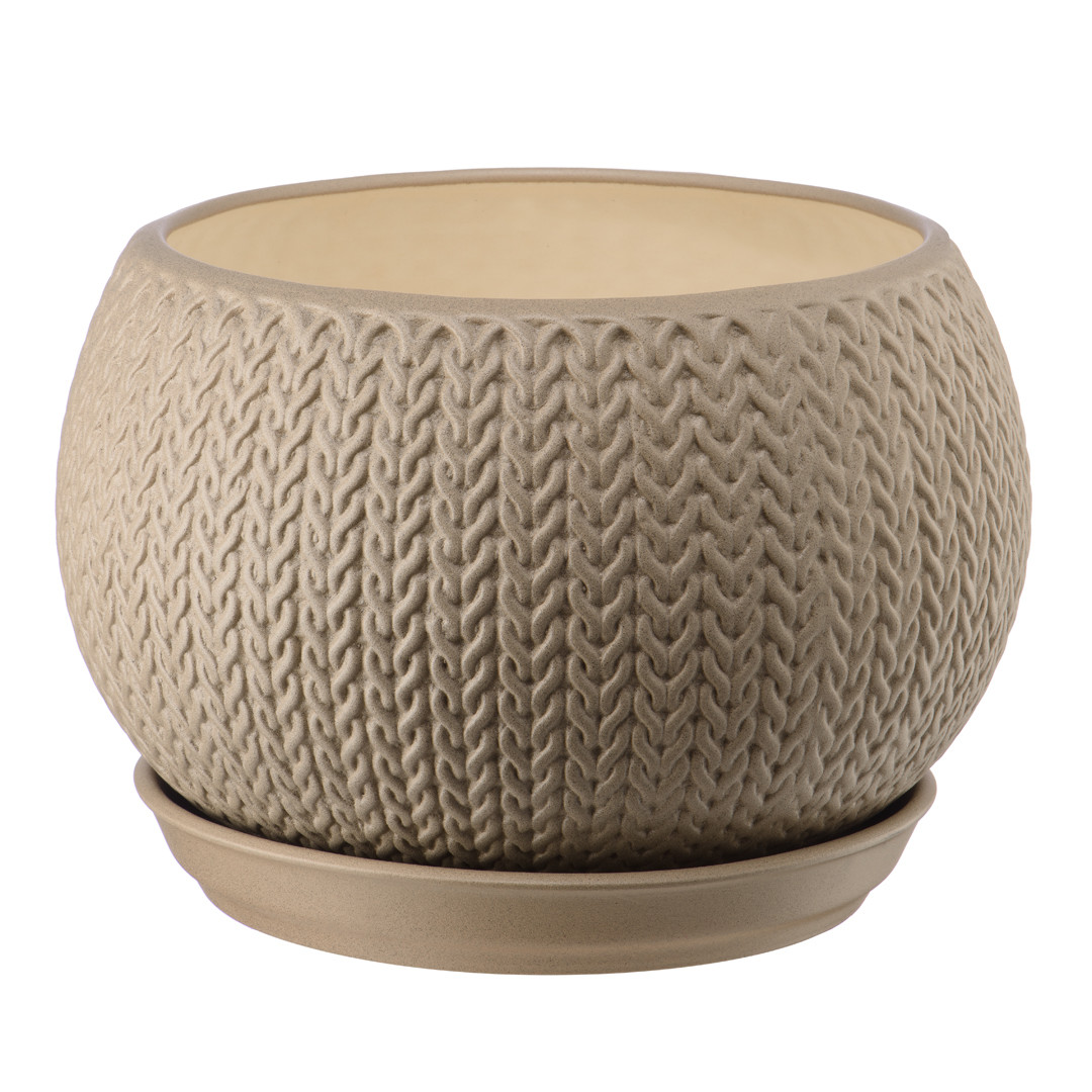 Цветочный горшок Вещицы Шар Крошка OR037-5-193 капучино, Шар Крошка 
Цветочный горшок Вещицы Шар Крошка OR037-5-193 капучино, Шар Крошка
