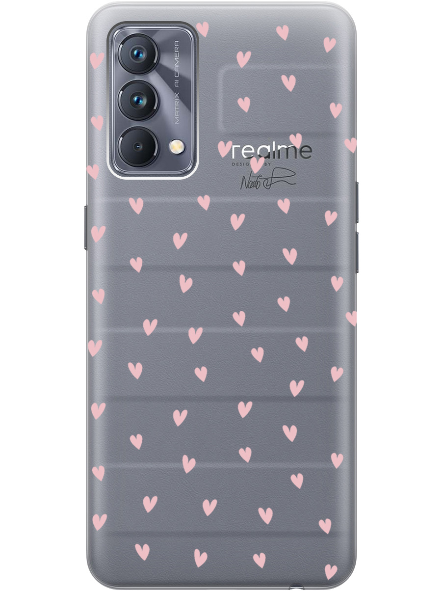 Силиконовый чехол на Realme GT Master Edition с принтом "Розовые сердечки" прозрачный, Прозрачный;розовый, 740190291
Силиконовый чехол на Realme GT Master Edition с принтом "Розовые сердечки" прозрачный, Прозрачный;розовый, 740190291