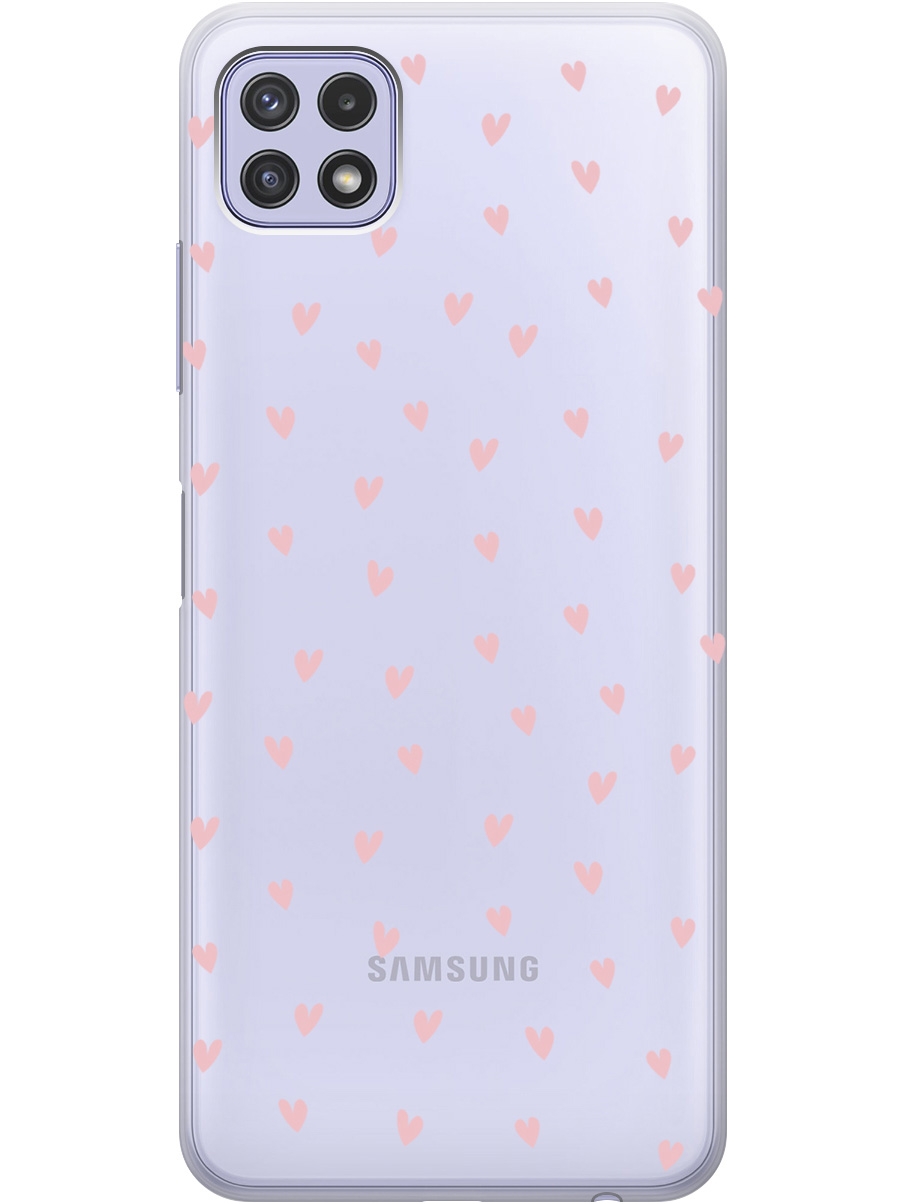 Силиконовый чехол на Samsung Galaxy A22s 5G с принтом "Розовые сердечки" прозрачный, Прозрачный;розовый, 734082091
Силиконовый чехол на Samsung Galaxy A22s 5G с принтом "Розовые сердечки" прозрачный, Прозрачный;розовый, 734082091