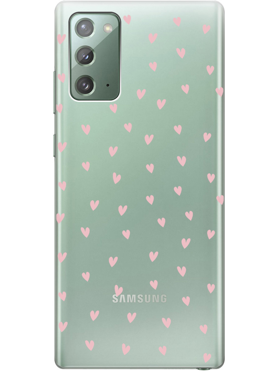 Силиконовый чехол на Samsung Galaxy Note 20 с принтом "Розовые сердечки" прозрачный, Прозрачный;розовый, 723276391
Силиконовый чехол на Samsung Galaxy Note 20 с принтом "Розовые сердечки" прозрачный, Прозрачный;розовый, 723276391