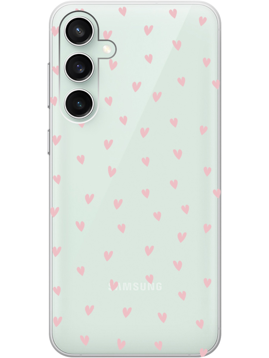 Силиконовый чехол на Samsung Galaxy S23 FE с принтом "Розовые сердечки" прозрачный, Прозрачный;розовый, 776581591
Силиконовый чехол на Samsung Galaxy S23 FE с принтом "Розовые сердечки" прозрачный, Прозрачный;розовый, 776581591