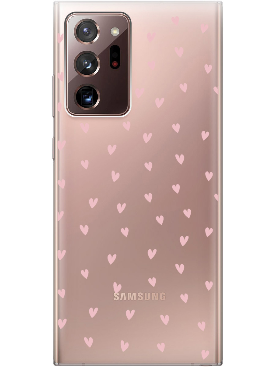 Силиконовый чехол на Samsung Galaxy Note 20 Ultra с принтом "Розовые сердечки" прозрачный, Прозрачный;розовый, 723276491
Силиконовый чехол на Samsung Galaxy Note 20 Ultra с принтом "Розовые сердечки" прозрачный, Прозрачный;розовый, 723276491