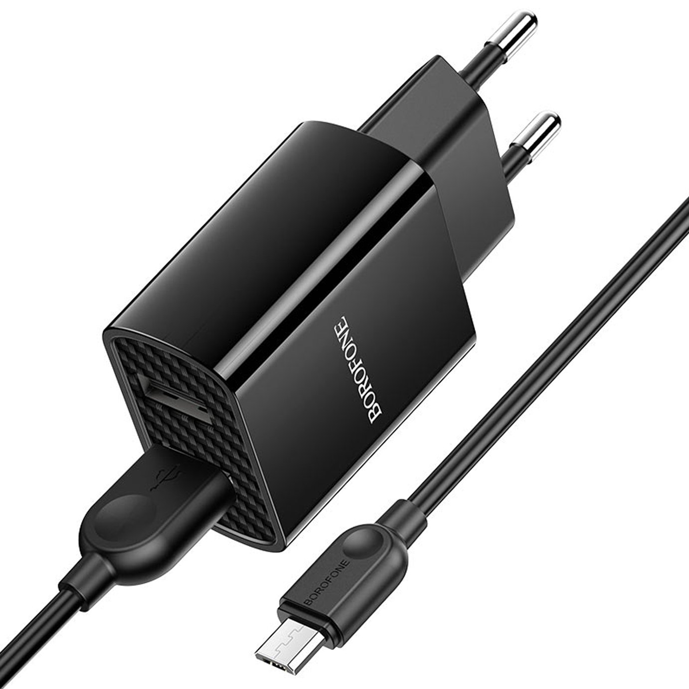 Зарядное устройство Borofone BA53A Powerway (2USB, 5V, 2.1A) + кабель microUSB (черное)
Зарядное устройство Borofone BA53A Powerway (2USB, 5V, 2.1A) + кабель microUSB (черное)