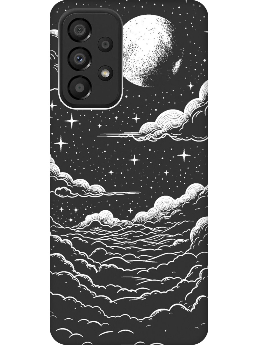 Силиконовый чехол на Samsung Galaxy A33 5G с принтом "Луна и облака" матовый черный, Черный;белый, 740132941
Силиконовый чехол на Samsung Galaxy A33 5G с принтом "Луна и облака" матовый черный, Черный;белый, 740132941