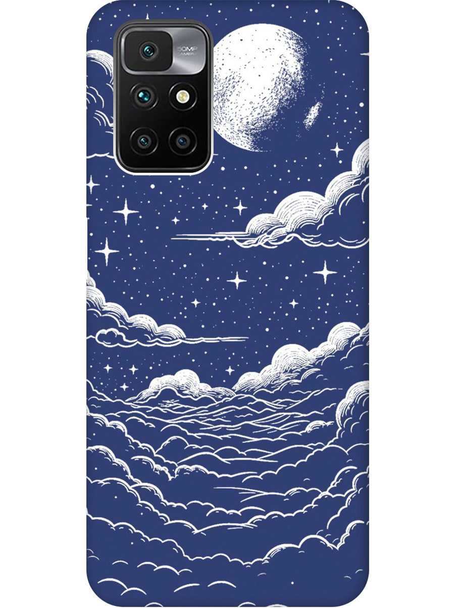 Силиконовый чехол на Xiaomi Redmi 10 с принтом "Луна и облака" матовый синий, Синий;черный;белый, 731907141
Силиконовый чехол на Xiaomi Redmi 10 с принтом "Луна и облака" матовый синий, Синий;черный;белый, 731907141