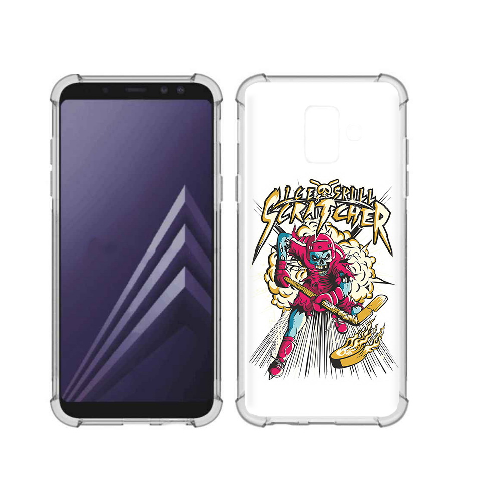 Чехол MyPads Tocco для Samsung Galaxy A6 (2018) нарисованный скелет хоккеист, Прозрачный, Tocco
Чехол MyPads Tocco для Samsung Galaxy A6 (2018) нарисованный скелет хоккеист, Прозрачный, Tocco