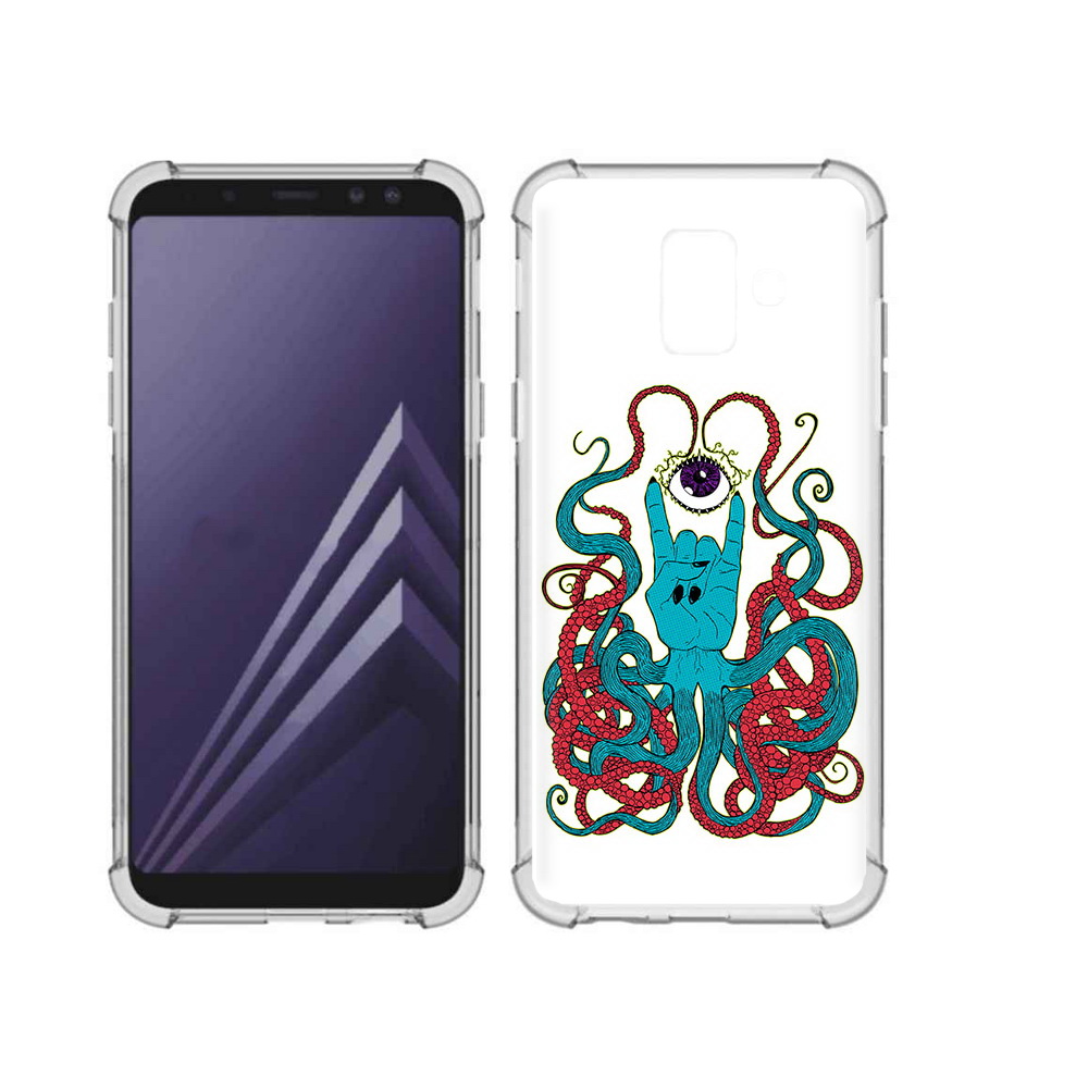 Чехол MyPads Tocco для Samsung Galaxy A6 (2018) осьминог-рука абстракция, Прозрачный, Tocco
Чехол MyPads Tocco для Samsung Galaxy A6 (2018) осьминог-рука абстракция, Прозрачный, Tocco
