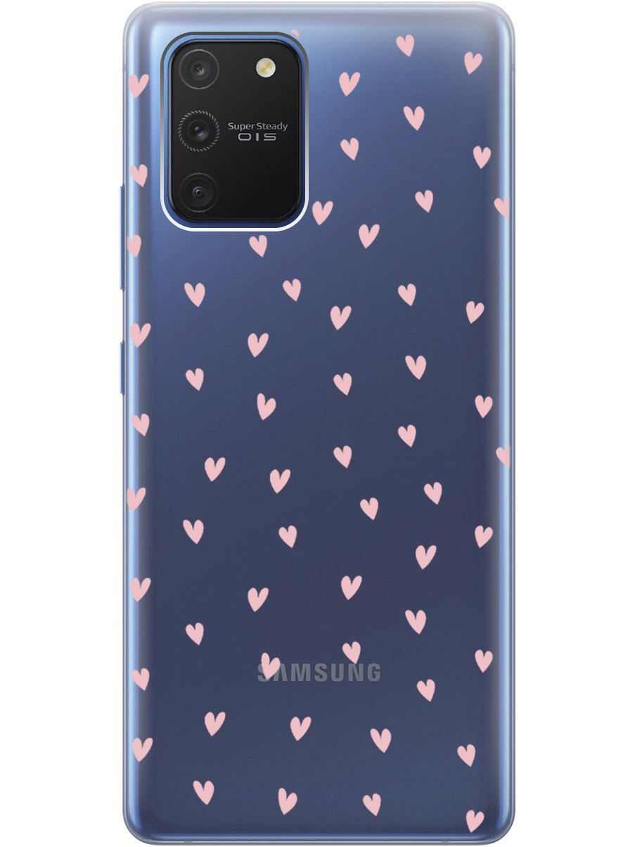 Силиконовый чехол на Samsung Galaxy S10 Lite с принтом "Розовые сердечки" прозрачный, Прозрачный;розовый, 722694791
Силиконовый чехол на Samsung Galaxy S10 Lite с принтом "Розовые сердечки" прозрачный, Прозрачный;розовый, 722694791
