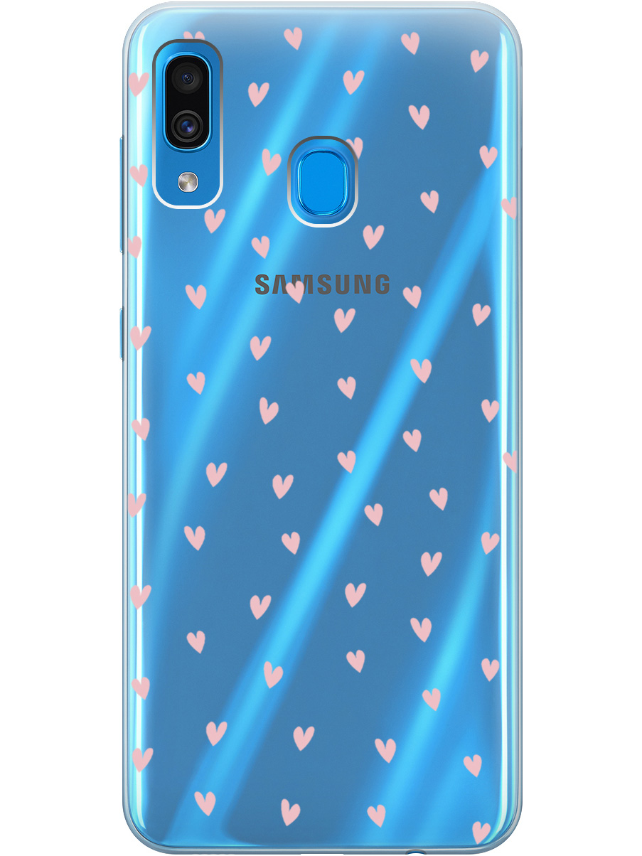 Силиконовый чехол на Samsung Galaxy A20 / A30 с принтом "Розовые сердечки" прозрачный, Прозрачный;розовый, 720772191
Силиконовый чехол на Samsung Galaxy A20 / A30 с принтом "Розовые сердечки" прозрачный, Прозрачный;розовый, 720772191