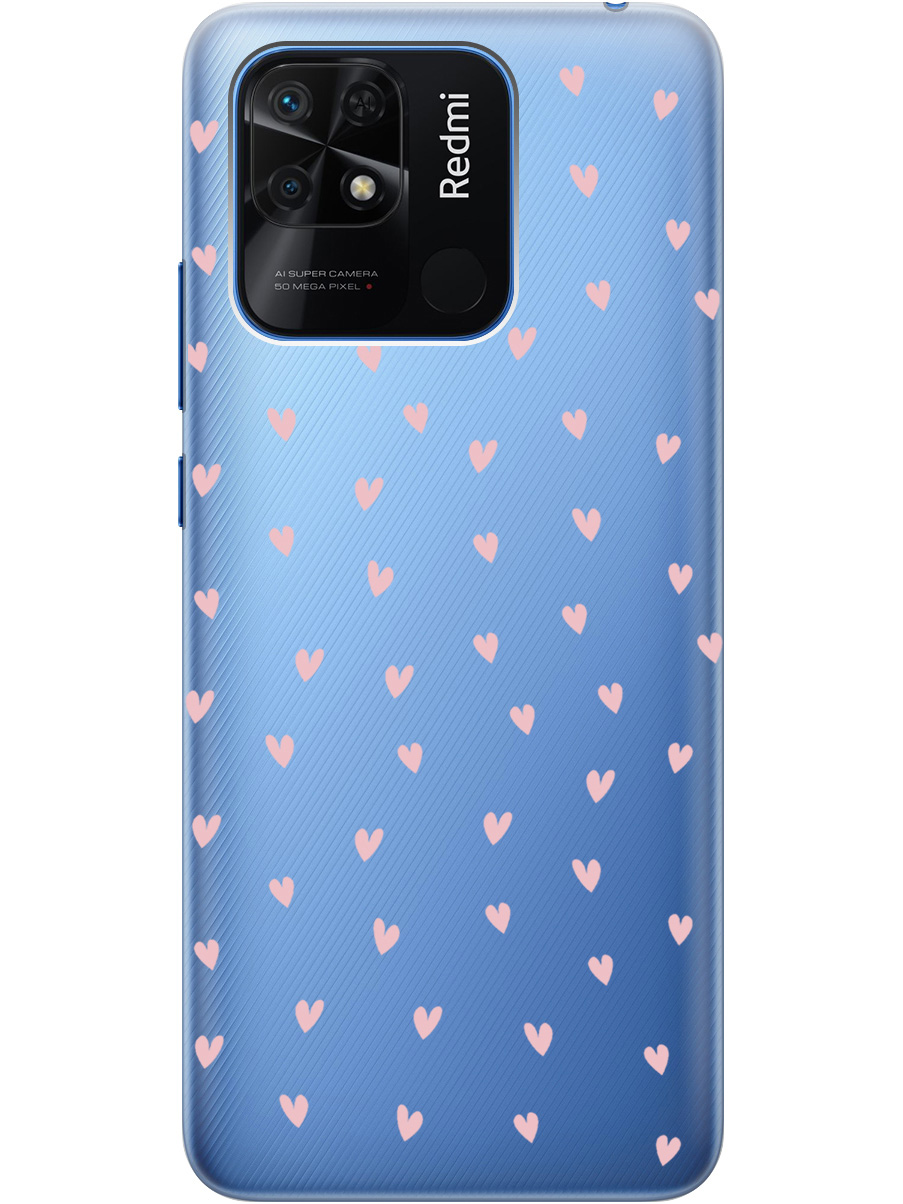 Силиконовый чехол на Xiaomi Redmi 10C с принтом "Розовые сердечки" прозрачный, Прозрачный;розовый, 736538791
Силиконовый чехол на Xiaomi Redmi 10C с принтом "Розовые сердечки" прозрачный, Прозрачный;розовый, 736538791