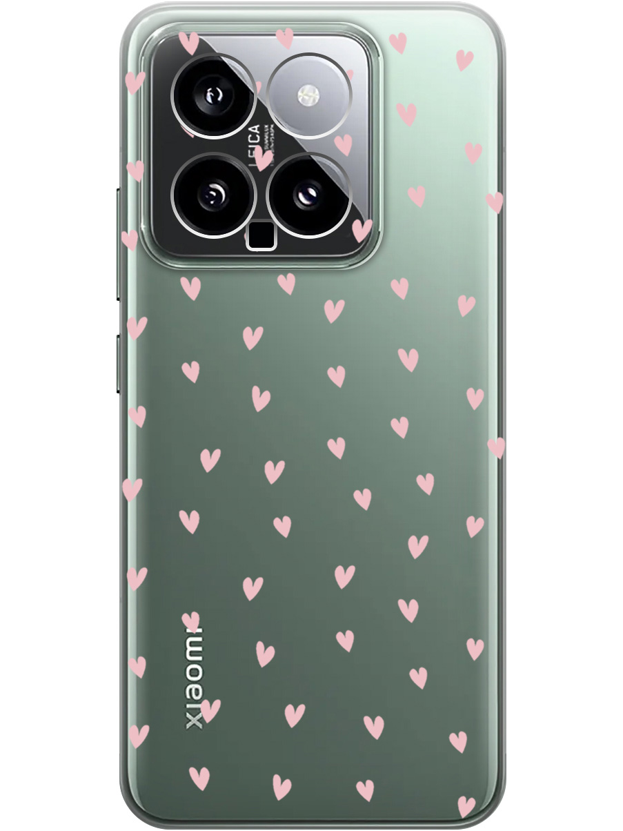 Силиконовый чехол на Xiaomi 14 с принтом "Розовые сердечки" прозрачный, Прозрачный;розовый, 777769991
Силиконовый чехол на Xiaomi 14 с принтом "Розовые сердечки" прозрачный, Прозрачный;розовый, 777769991