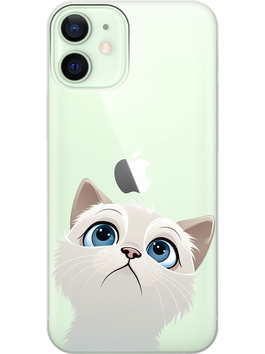 Силиконовый чехол на Apple iPhone 12 Mini с принтом "Белый котик" прозрачный, Прозрачный;белый, 723374011
Силиконовый чехол на Apple iPhone 12 Mini с принтом "Белый котик" прозрачный, Прозрачный;белый, 723374011