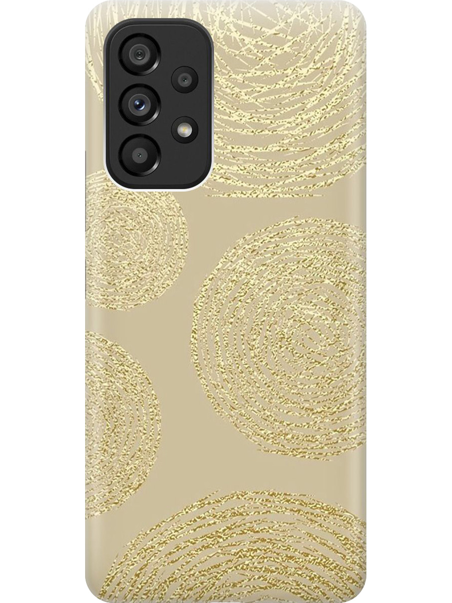 Силиконовый чехол на Samsung Galaxy A53 5G с принтом "Золотые круги", Прозрачный;золотистый, 740133031
Силиконовый чехол на Samsung Galaxy A53 5G с принтом "Золотые круги", Прозрачный;золотистый, 740133031