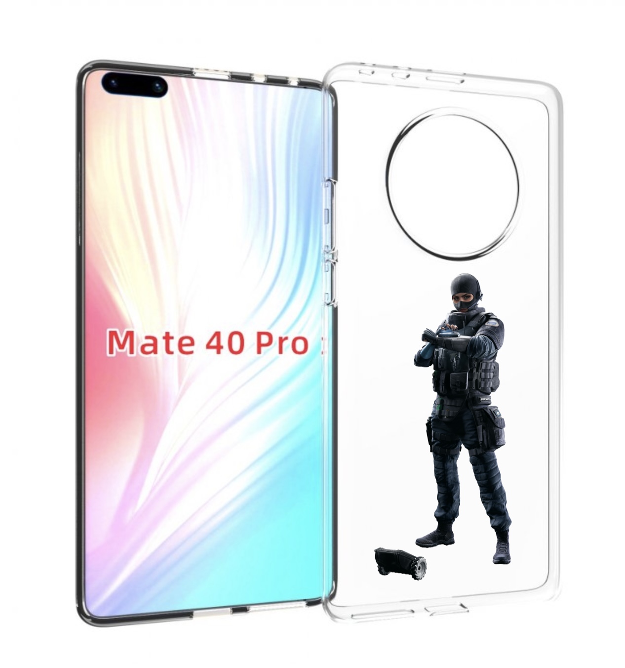 Чехол Mypads Tom-Clancy'S-Rainbow-Six-1 Для Huawei Mate 40 Pro (Noh-Nx9), Прозрачный, Tocco
Чехол Mypads Tom-Clancy'S-Rainbow-Six-1 Для Huawei Mate 40 Pro (Noh-Nx9), Прозрачный, Tocco