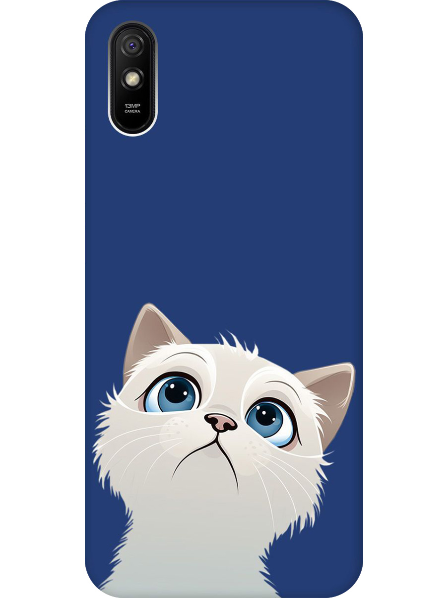 Силиконовый чехол на Xiaomi Redmi 9A с принтом "Белый котик" матовый синий, Синий;белый, 723276911
Силиконовый чехол на Xiaomi Redmi 9A с принтом "Белый котик" матовый синий, Синий;белый, 723276911