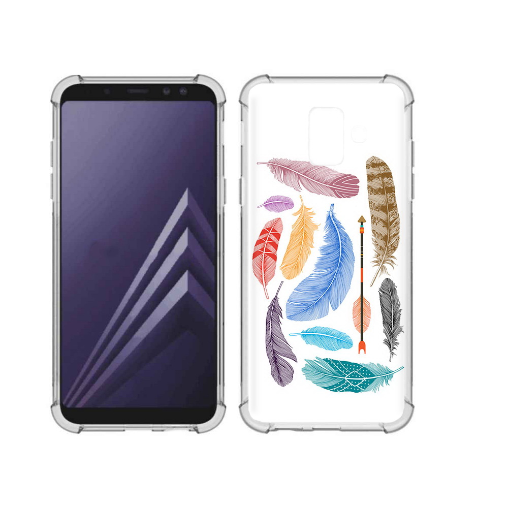 Чехол MyPads Tocco для Samsung Galaxy A6 (2018) разноцветные перья (PT111558.582.572), Прозрачный, Tocco
Чехол MyPads Tocco для Samsung Galaxy A6 (2018) разноцветные перья (PT111558.582.572), Прозрачный, Tocco