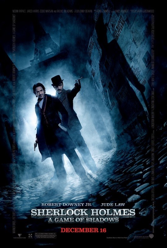 Постер к фильму "Шерлок Холмс: Игра теней" (Sherlock Holmes A Game of Shadows) 50x70 см
Постер к фильму "Шерлок Холмс: Игра теней" (Sherlock Holmes A Game of Shadows) 50x70 см