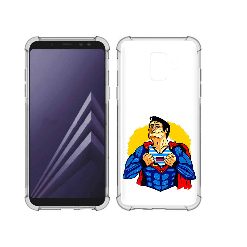 Чехол MyPads Tocco для Samsung Galaxy A6 (2018) русский супермен (PT111558.582.591), Прозрачный, Tocco
Чехол MyPads Tocco для Samsung Galaxy A6 (2018) русский супермен (PT111558.582.591), Прозрачный, Tocco