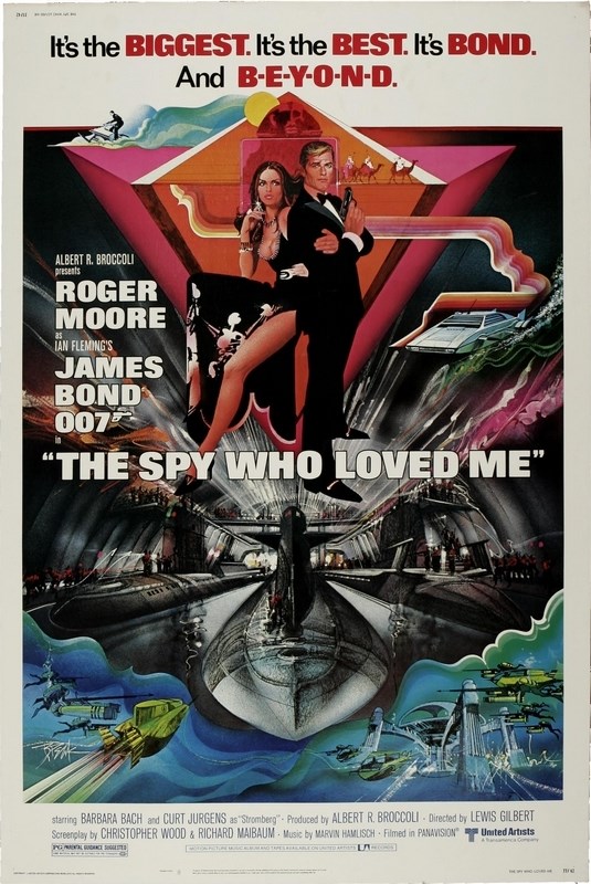 Постер к фильму "Джеймс Бонд 10 - Шпион, который меня любил" (The Spy Who Loved Me) A2
Постер к фильму "Джеймс Бонд 10 - Шпион, который меня любил" (The Spy Who Loved Me) A2