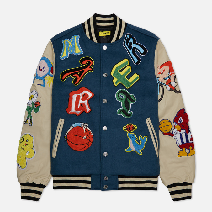 Мужская куртка бомбер MARKET Varsity Overload Varsity синий, Размер XXL, Varsity Overload Varsity
Мужская куртка бомбер MARKET Varsity Overload Varsity синий, Размер XXL, Varsity Overload Varsity