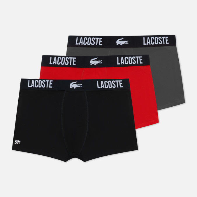 Комплект мужских трусов Lacoste Underwear 3-Pack Classic Trunk чёрный, Размер S, Черный, 3-Pack Classic Trunk
Комплект мужских трусов Lacoste Underwear 3-Pack Classic Trunk чёрный, Размер S, Черный, 3-Pack Classic Trunk