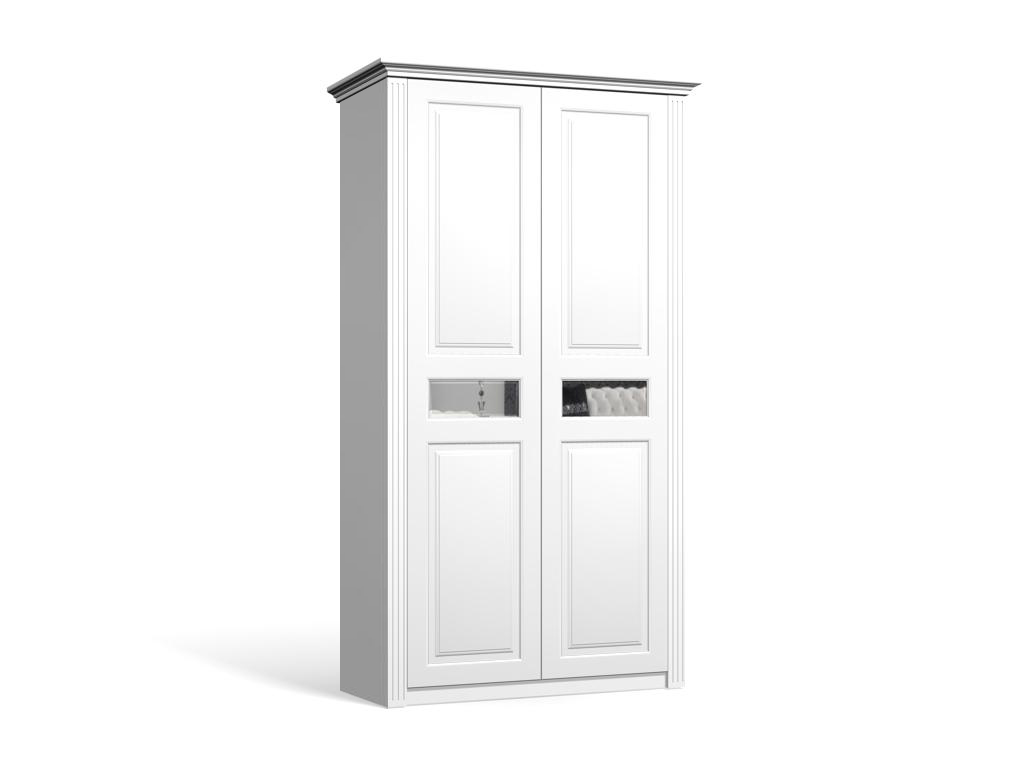 Шкаф распашной Классика Люкс-2.5 МДФ с зеркалом двухдверный 110x240x40 Мегамебель, Белый, Классика-Люкс-2.5
Шкаф распашной Классика Люкс-2.5 МДФ с зеркалом двухдверный 110x240x40 Мегамебель, Белый, Классика-Люкс-2.5