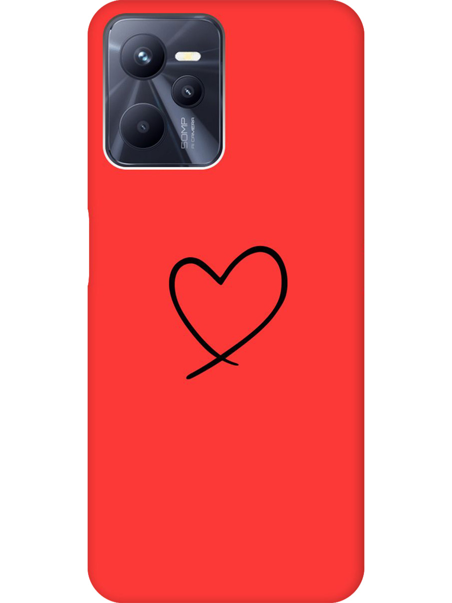 Силиконовый чехол на Realme C35 с принтом "Сердце" матовый красный, Красный;прозрачный;черный, 741744672
Силиконовый чехол на Realme C35 с принтом "Сердце" матовый красный, Красный;прозрачный;черный, 741744672