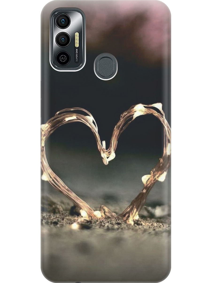 Силиконовый чехол на Tecno Spark 7 с принтом "Светящееся сердце", Прозрачный;желтый;черный, 741736191
Силиконовый чехол на Tecno Spark 7 с принтом "Светящееся сердце", Прозрачный;желтый;черный, 741736191