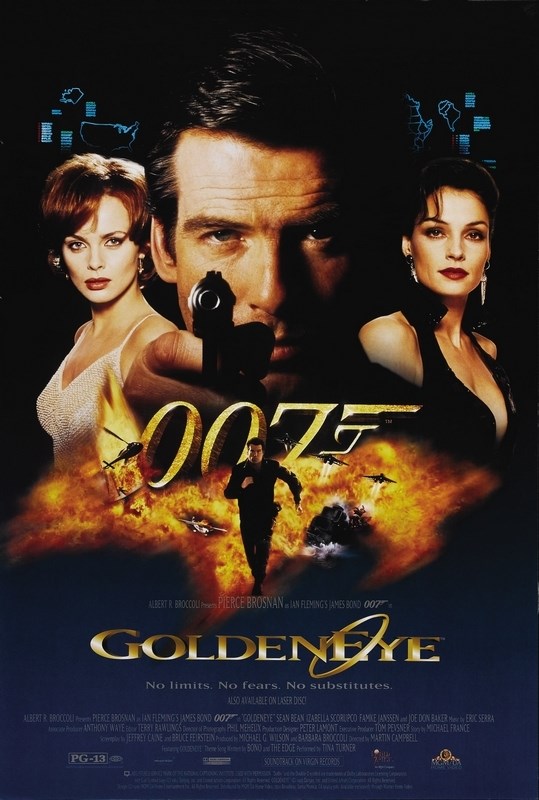 Постер к фильму "Джеймс Бонд 17 - Золотой глаз" (GoldenEye) Оригинальный 68,6x101,6 см
Постер к фильму "Джеймс Бонд 17 - Золотой глаз" (GoldenEye) Оригинальный 68,6x101,6 см