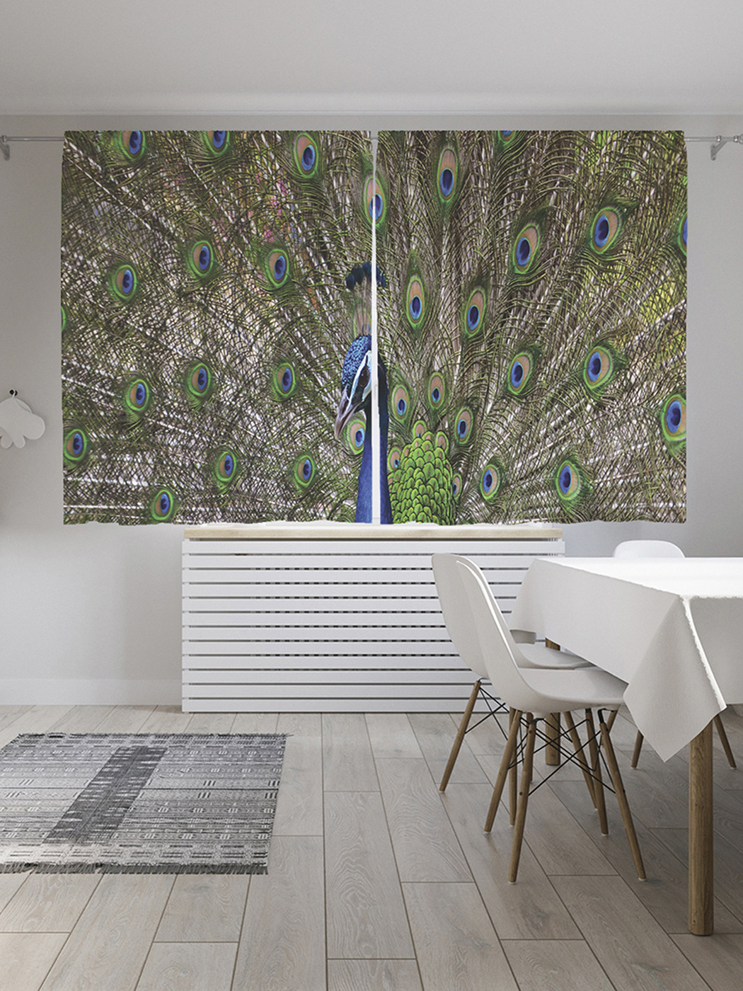 Шторы с фотопечатью JoyArty "Грациозный павлин" из сатена, 290х180 см
Шторы с фотопечатью JoyArty "Грациозный павлин" из сатена, 290х180 см