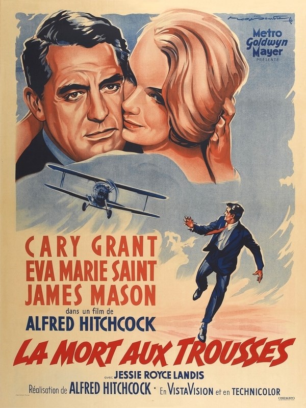 Постер к фильму "На север через северо-запад" (North by Northwest) A2
Постер к фильму "На север через северо-запад" (North by Northwest) A2