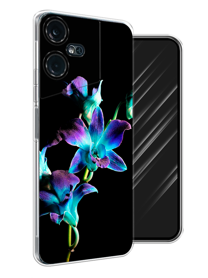Чехол Awog на Tecno Pova Neo 3 "Синий цветок на черном", Черный;голубой;синий, 304450-8
Чехол Awog на Tecno Pova Neo 3 "Синий цветок на черном", Черный;голубой;синий, 304450-8