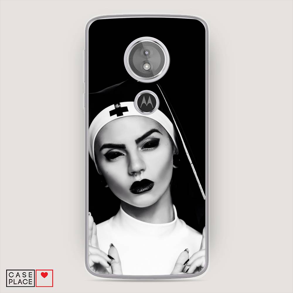 Чехол Awog на Motorola Moto E5 / Моторола Мото E5 "Черная монашка", Разноцветный, 241050-9
Чехол Awog на Motorola Moto E5 / Моторола Мото E5 "Черная монашка", Разноцветный, 241050-9