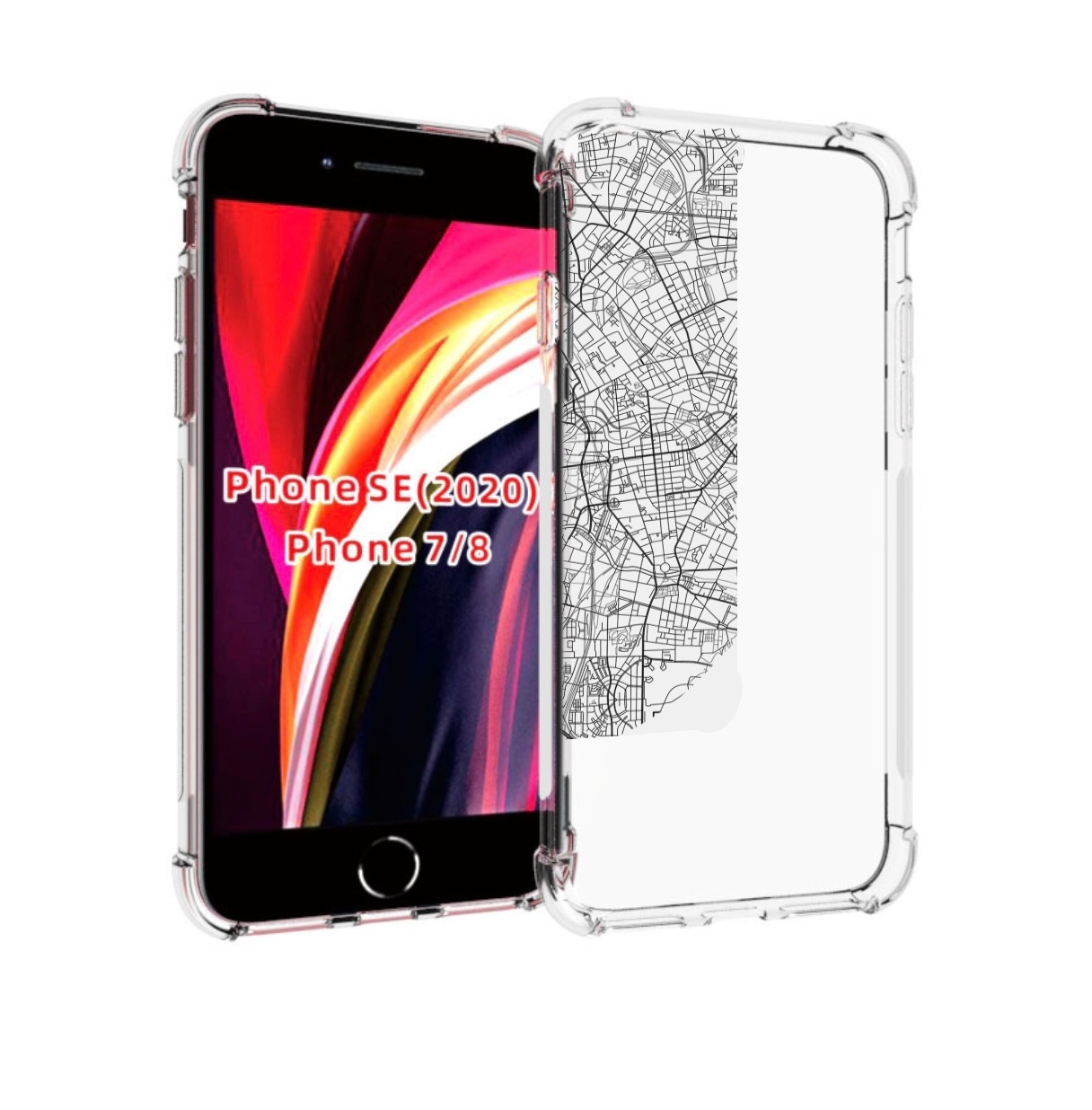 Чехол MyPads схема-берлин для iPhone 7 4.7 / iPhone 8 / iPhone SE 2 (2020), Прозрачный, Tocco
Чехол MyPads схема-берлин для iPhone 7 4.7 / iPhone 8 / iPhone SE 2 (2020), Прозрачный, Tocco