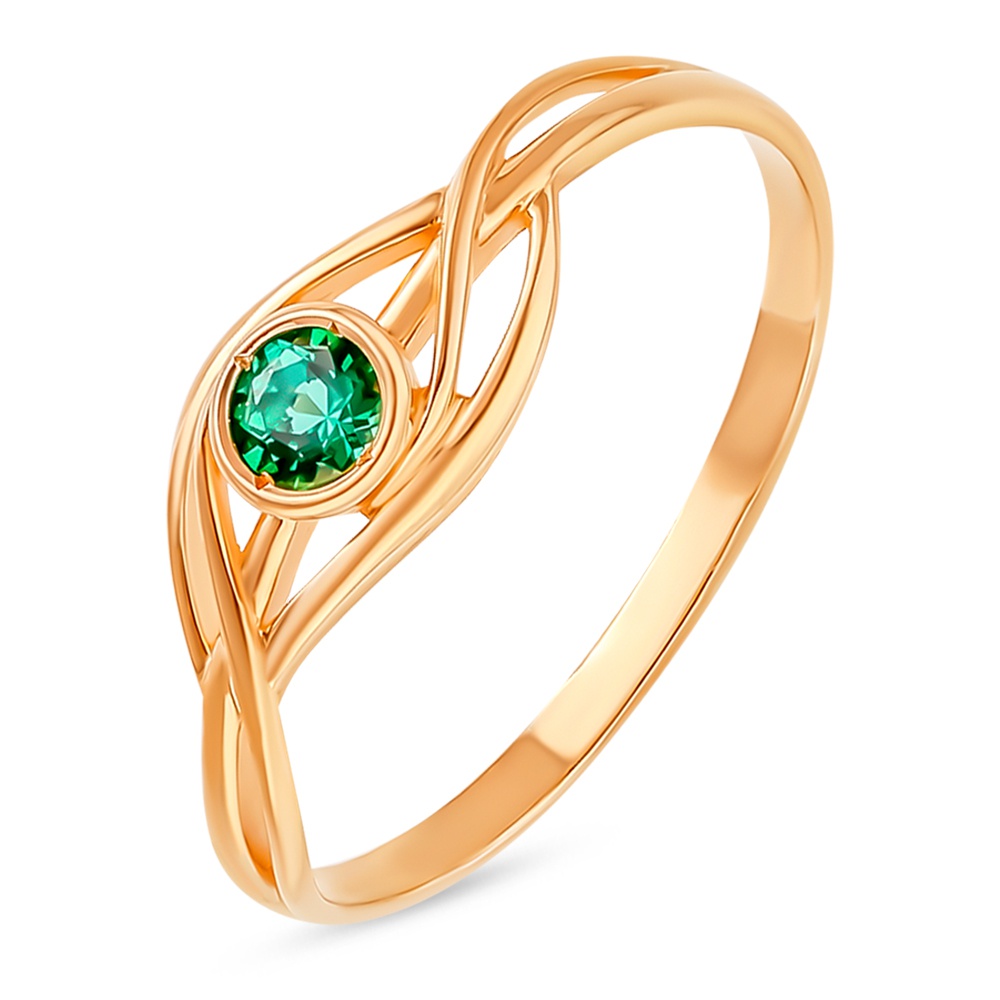 Кольцо из красного золота р. 585Gold 4300129742, изумруд искусственный, 4300129742
Кольцо из красного золота р. 585Gold 4300129742, изумруд искусственный, 4300129742