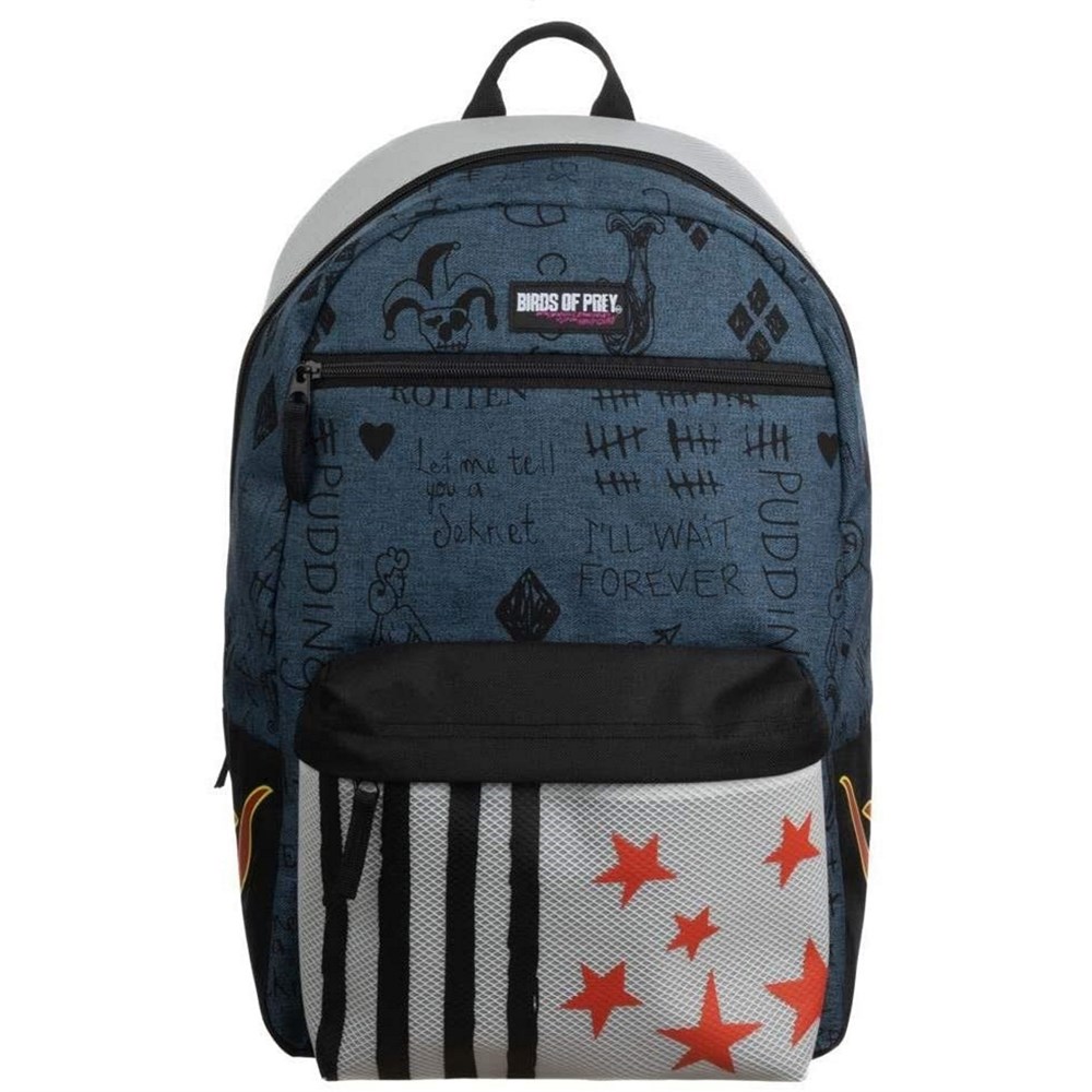 BioWorld Рюкзак Bioworld Хищные птицы (Bioworld Birds of Prey Harley Quinn Denim Backpack)
BioWorld Рюкзак Bioworld Хищные птицы (Bioworld Birds of Prey Harley Quinn Denim Backpack)