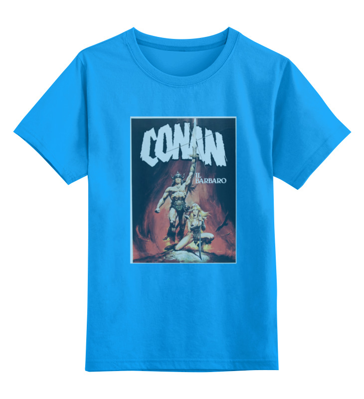 Детская футболка классическая Printio Conan the barbarian, р. 104, Голубой, 0000000695392
Детская футболка классическая Printio Conan the barbarian, р. 104, Голубой, 0000000695392
