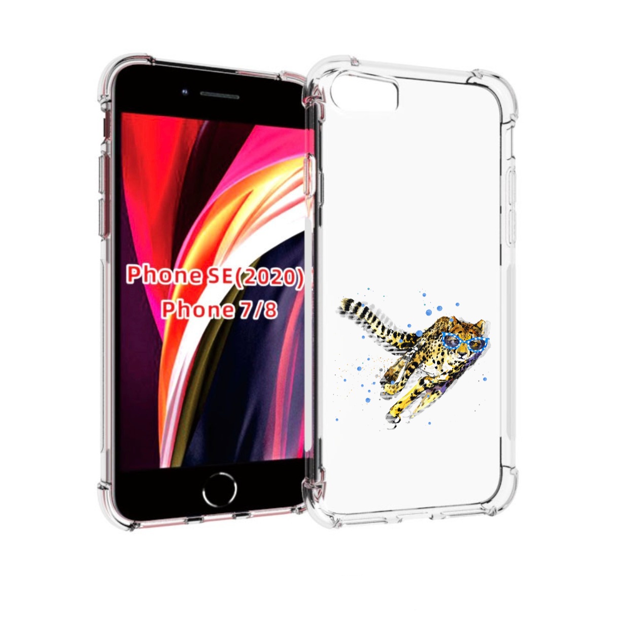 Чехол MyPads гепард в очках для iPhone 7 4.7 / iPhone 8 / iPhone SE 2 (2020), Прозрачный, Tocco
Чехол MyPads гепард в очках для iPhone 7 4.7 / iPhone 8 / iPhone SE 2 (2020), Прозрачный, Tocco
