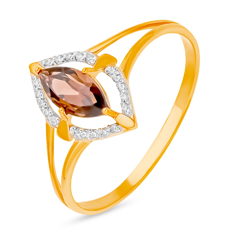 Кольцо из красного золота р. , 585Gold 4300134695, раухтопаз/фианит, 4300134695
Кольцо из красного золота р. , 585Gold 4300134695, раухтопаз/фианит, 4300134695