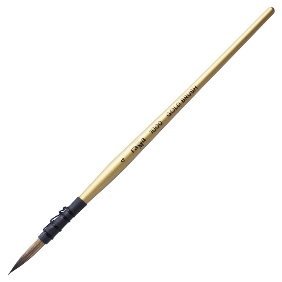 Кисть GOLD BRUSH Коза круглая № 4 французское крепление 1000004, Золотистый, ГАММА Кисть Коза GOLD BRUSH круглая № 4 (4,5 мм), синтетика, французское крепление
Кисть GOLD BRUSH Коза круглая № 4 французское крепление 1000004, Золотистый, ГАММА Кисть Коза GOLD BRUSH круглая № 4 (4,5 мм), синтетика, французское крепление