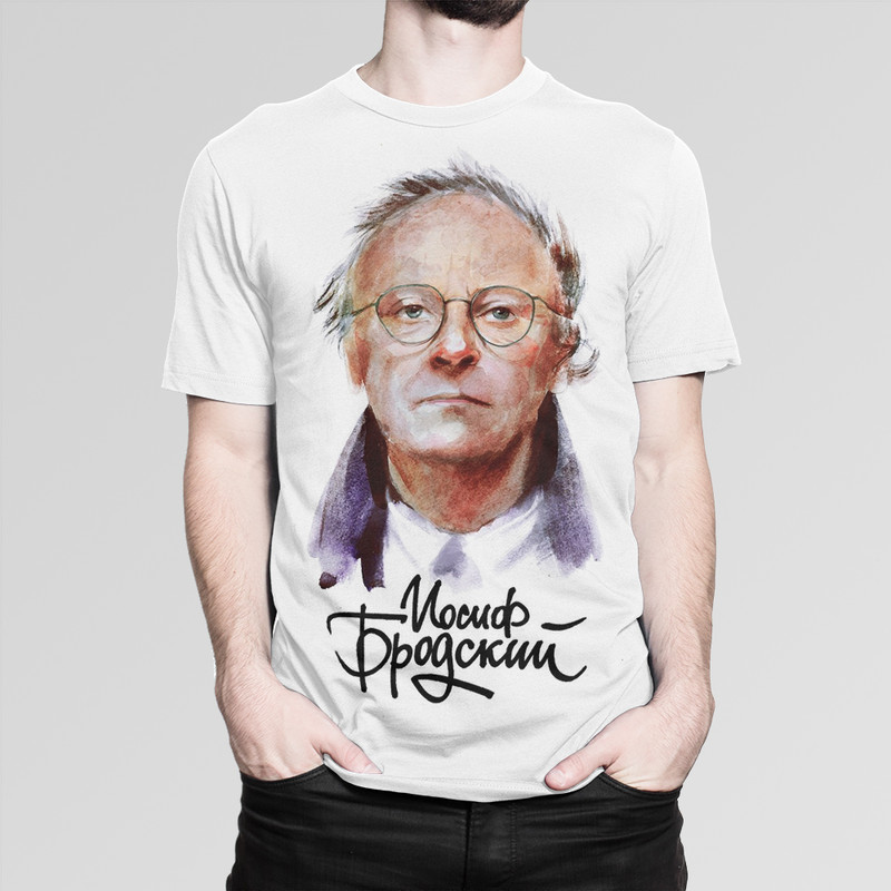 фото Футболка мужская иосиф бродский dream shirts белая m
