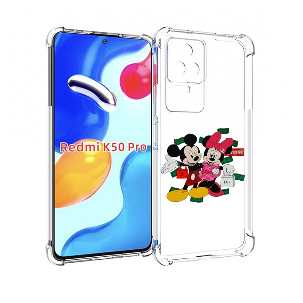 Чехол MyPads модные-микки-маус детский для Xiaomi Redmi K50 / K50 Pro, Прозрачный, Tocco
Чехол MyPads модные-микки-маус детский для Xiaomi Redmi K50 / K50 Pro, Прозрачный, Tocco