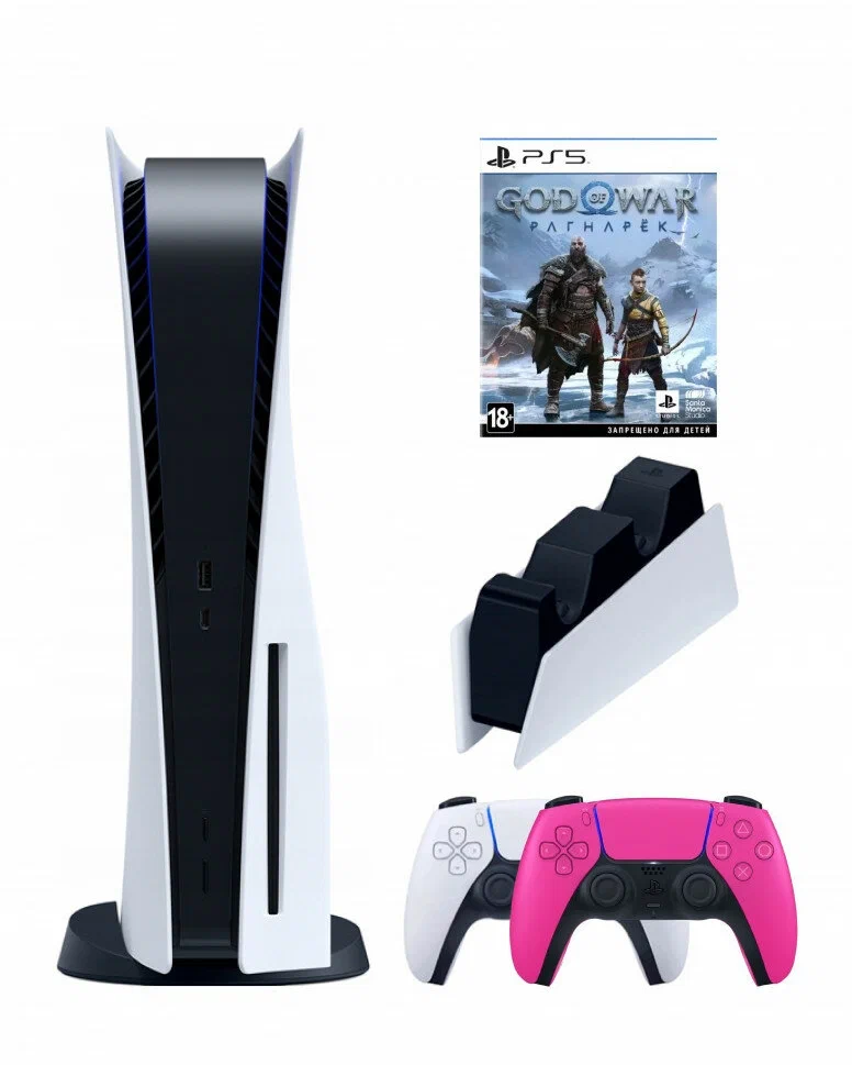 Игровая приставка Sony PlayStation 5 (3-ревизия)+God of War, Белый;черный, PlayStation 5
Игровая приставка Sony PlayStation 5 (3-ревизия)+God of War, Белый;черный, PlayStation 5